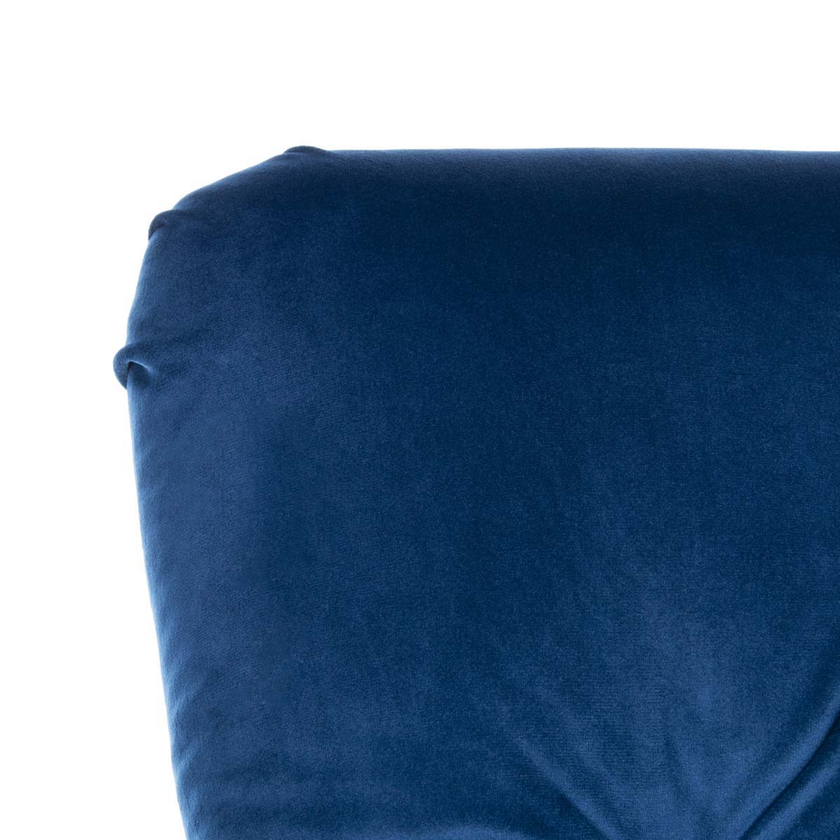 Safavieh Colin Tufted Club Chair , HUD8212 - Navy / Espresso