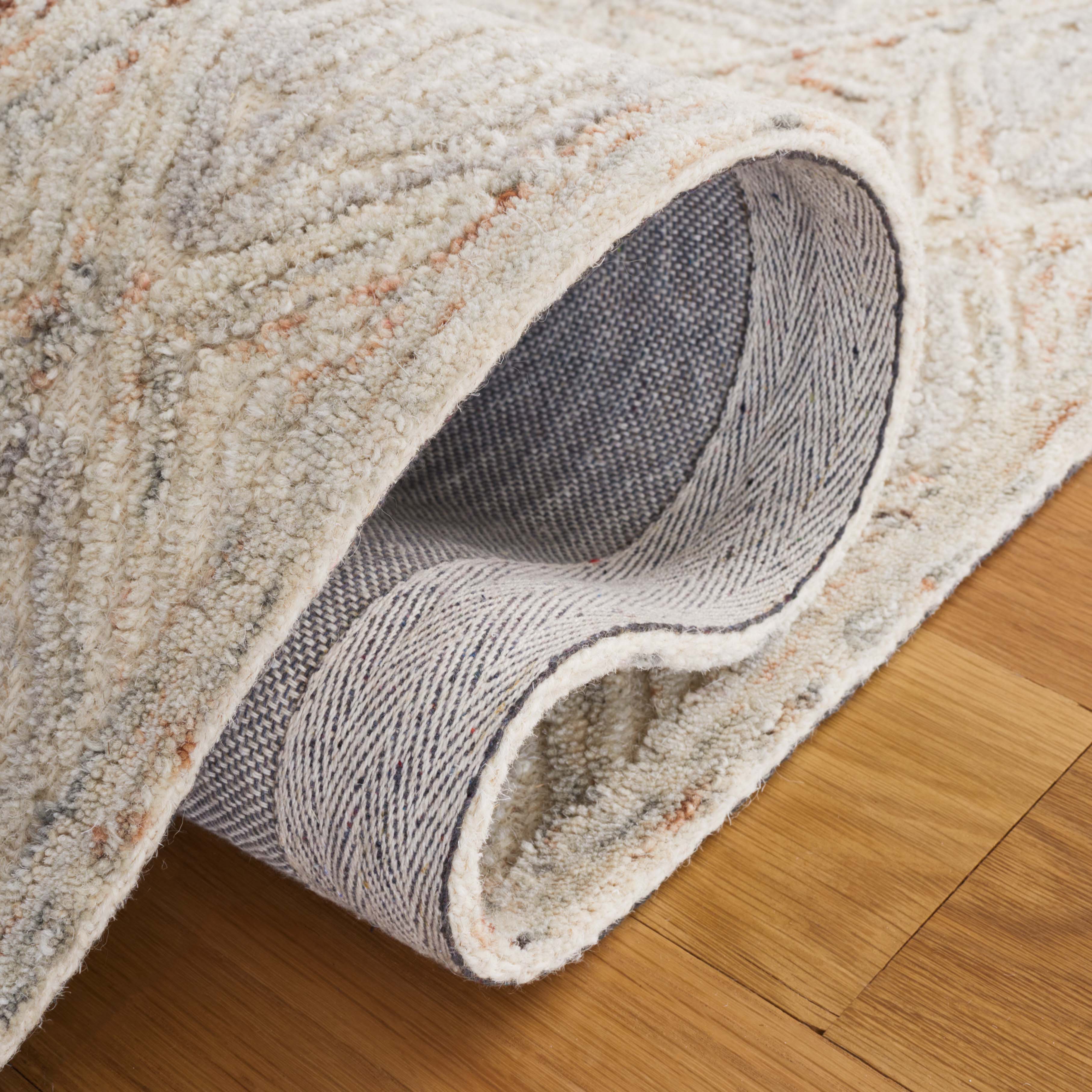 Safavieh Ikat 801 Rug, IKT801 - Ivory / Grey