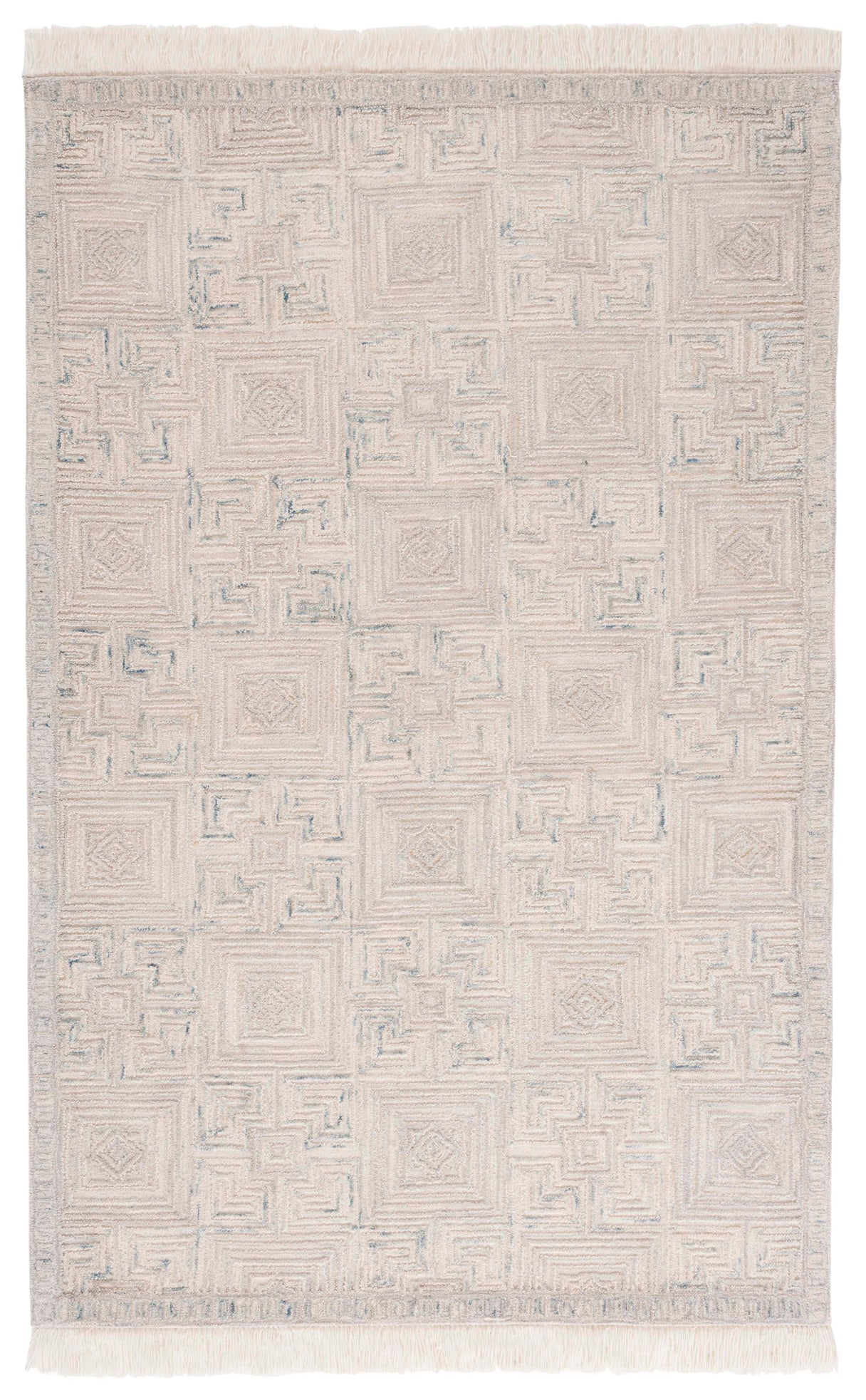 Safavieh Ikat 802 Rug, IKT802 - Ivory / Grey