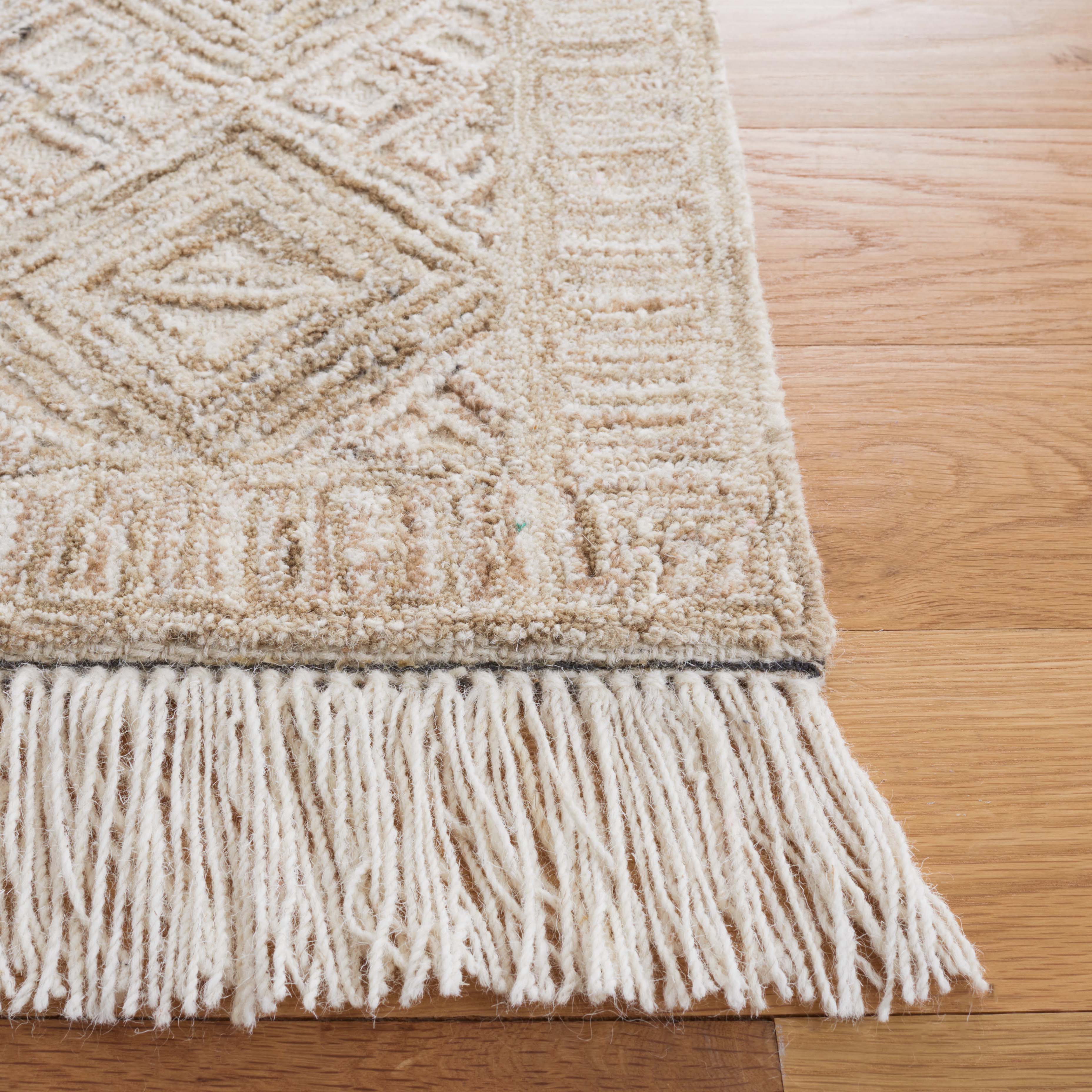 Safavieh Ikat 803 Rug, IKT803 - Ivory / Sage