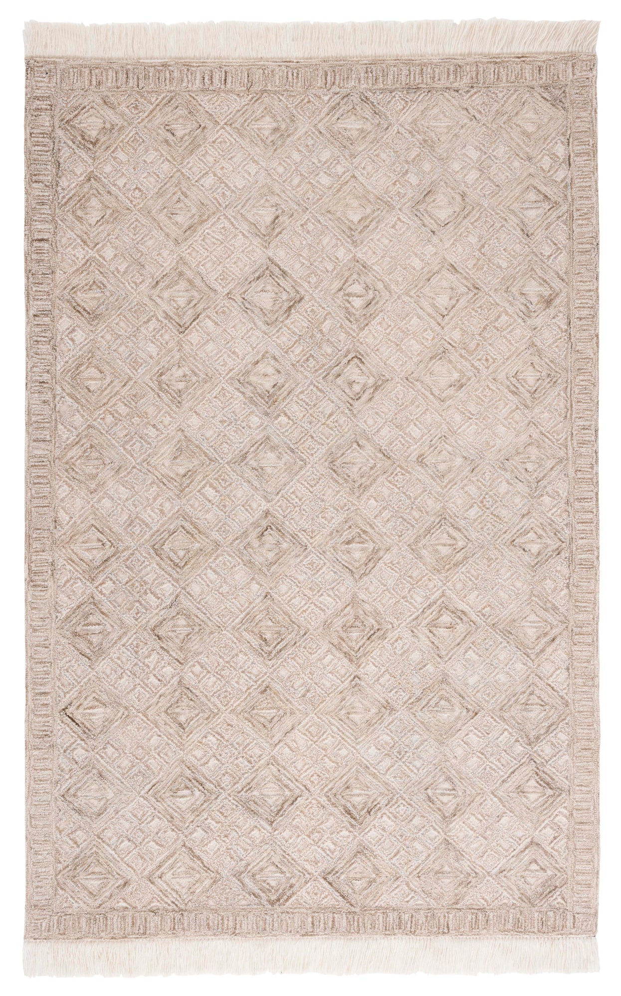 Safavieh Ikat 803 Rug, IKT803 - Ivory / Sage