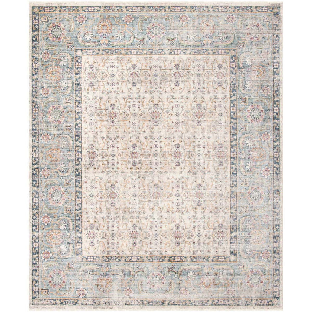 Safavieh Illusion 701 Rug, ILL701 - Cream / Light Blue