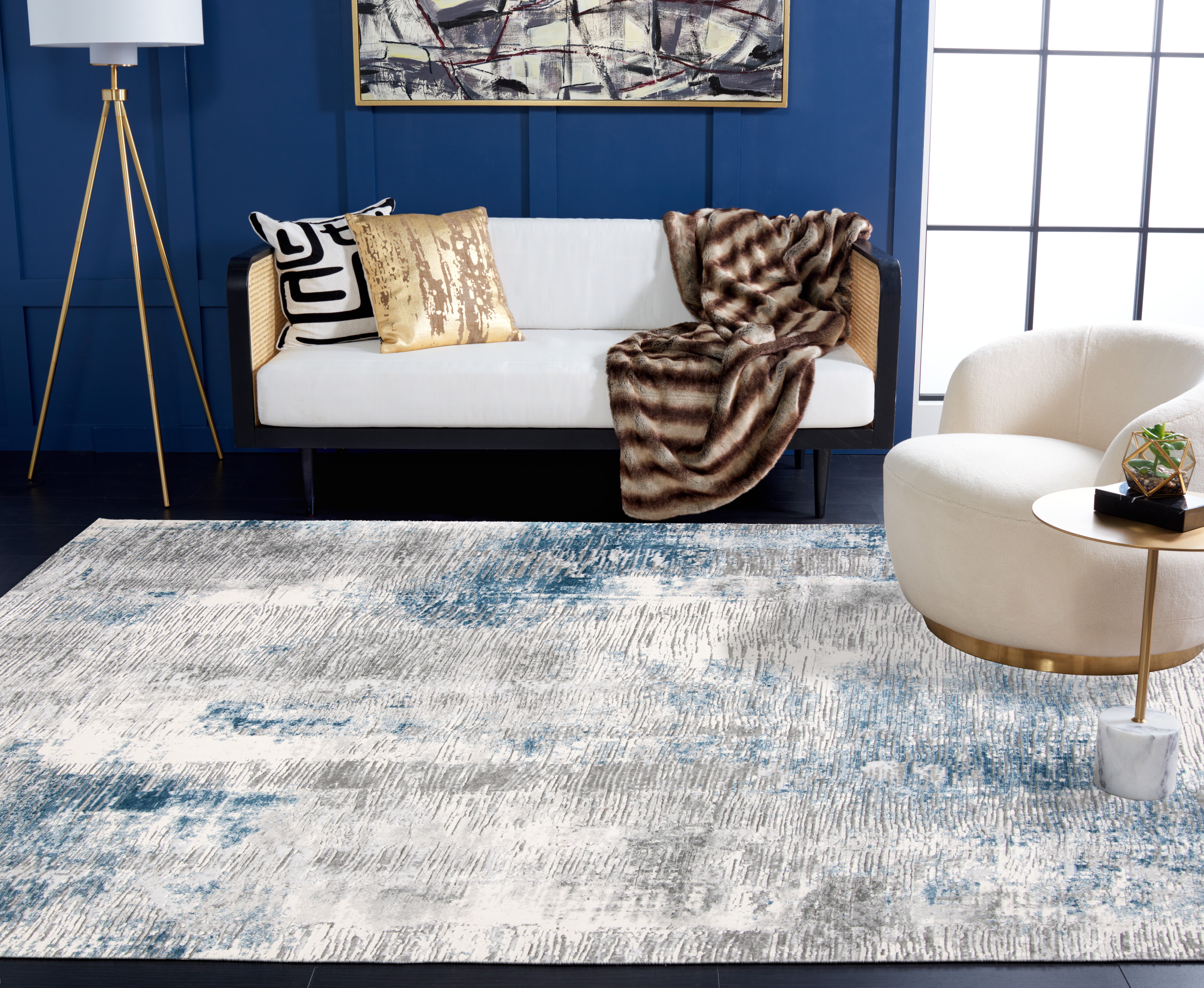 Safavieh Invista 411 Rug, INV411 - Grey / Ivory