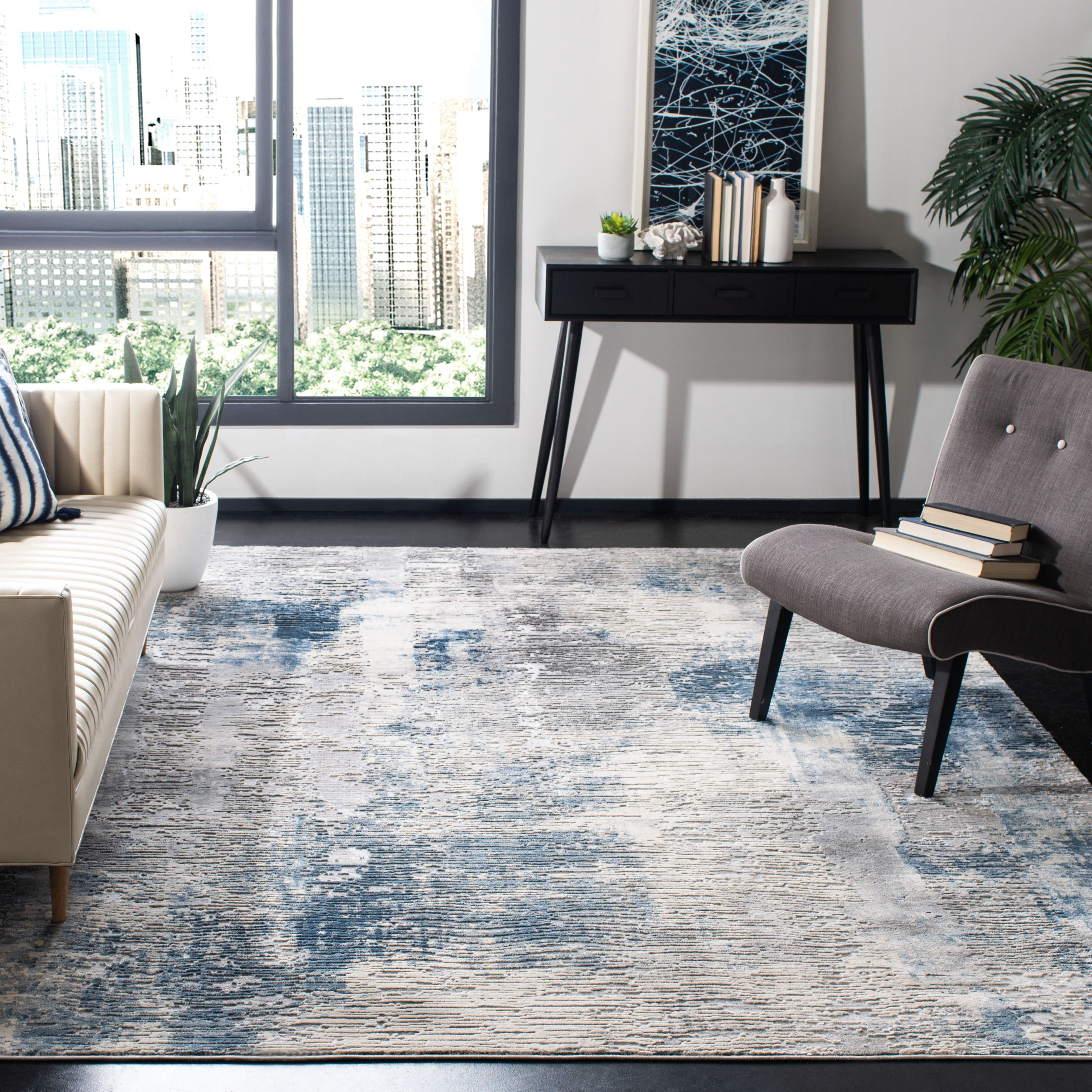 Safavieh Invista 411 Rug, INV411 - Grey / Ivory