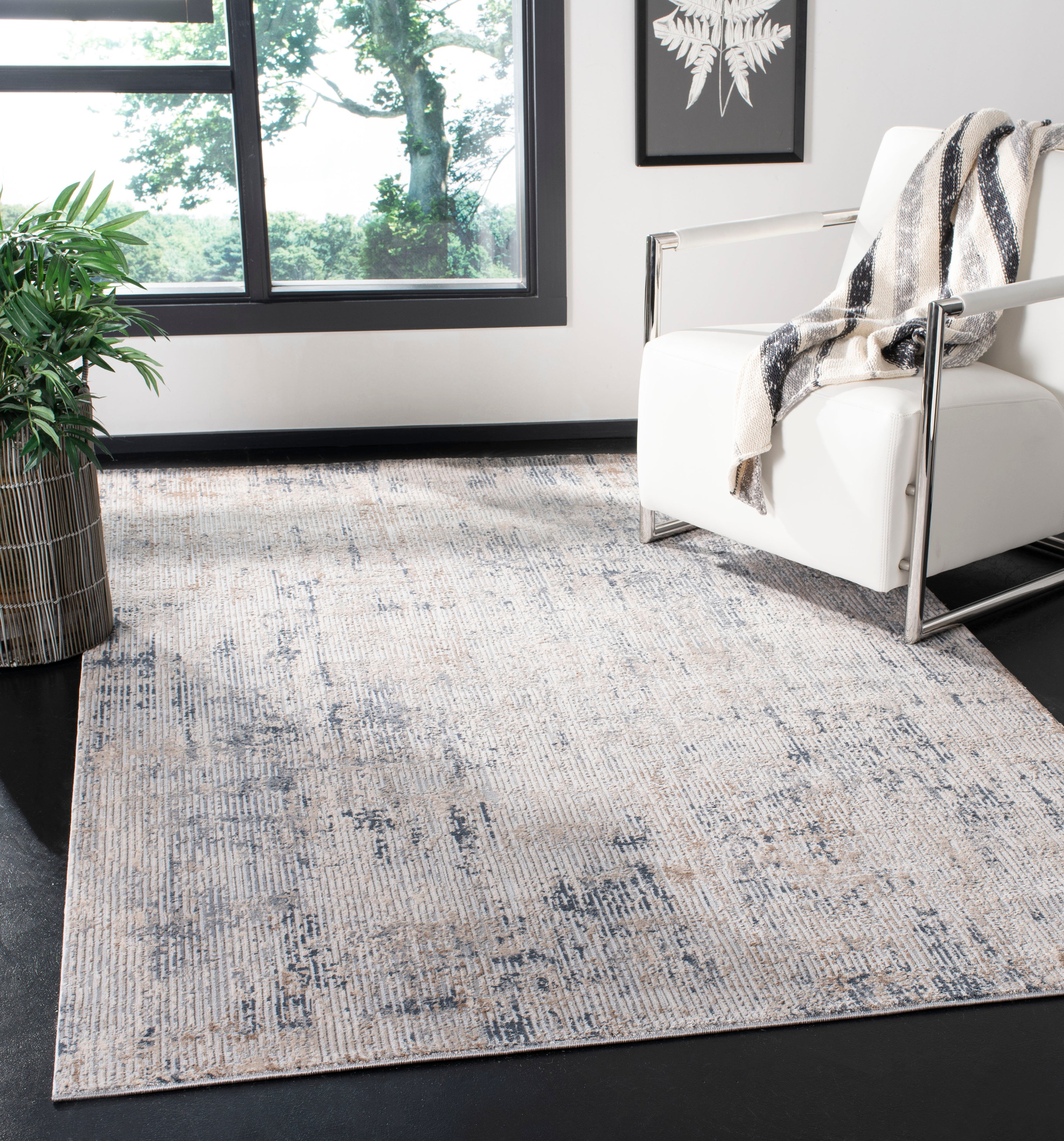 Safavieh Invista 437 Rug, INV437 - Cream / Charcoal