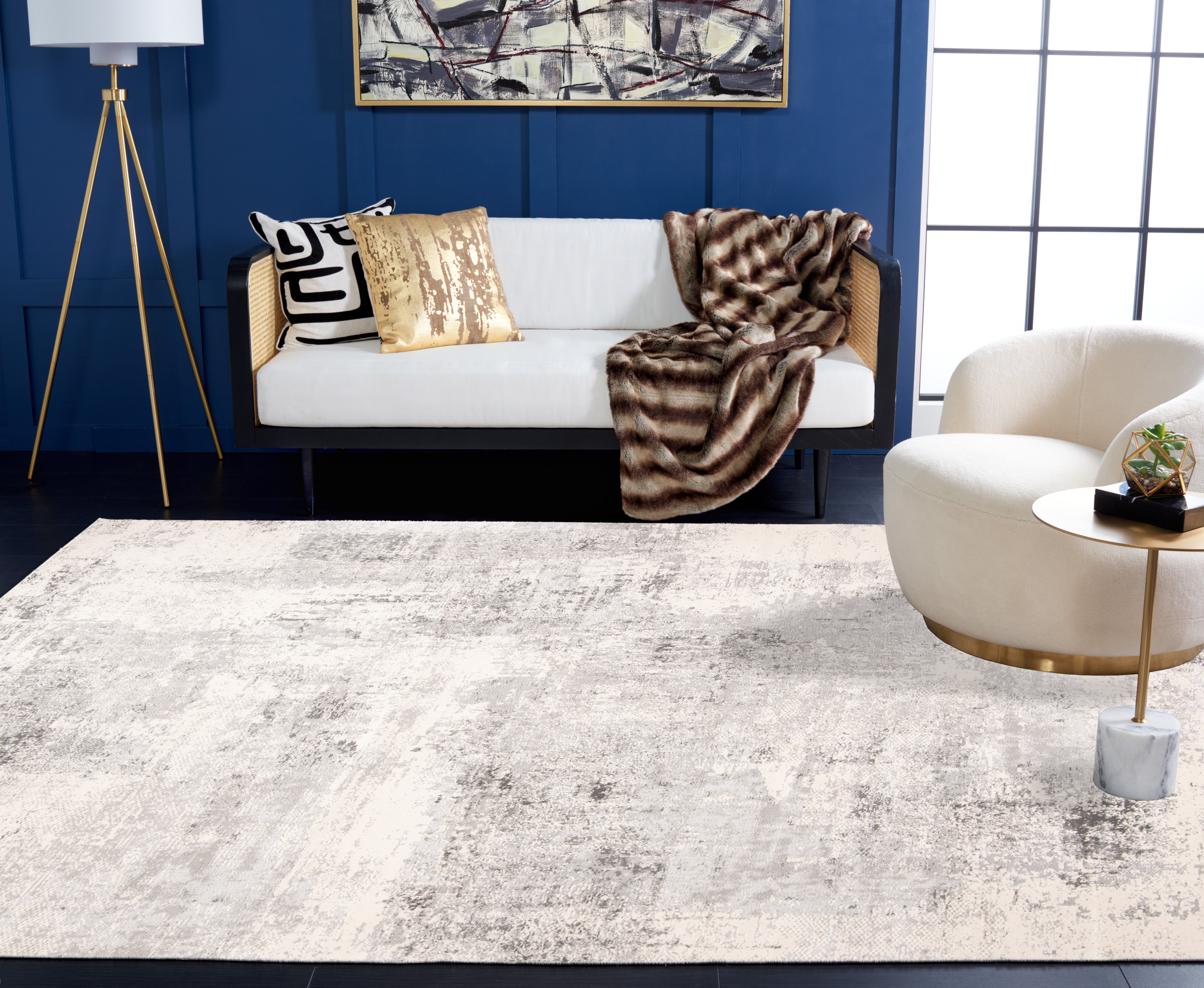 Safavieh Invista 454 Rug, INV454 - Grey / Ivory