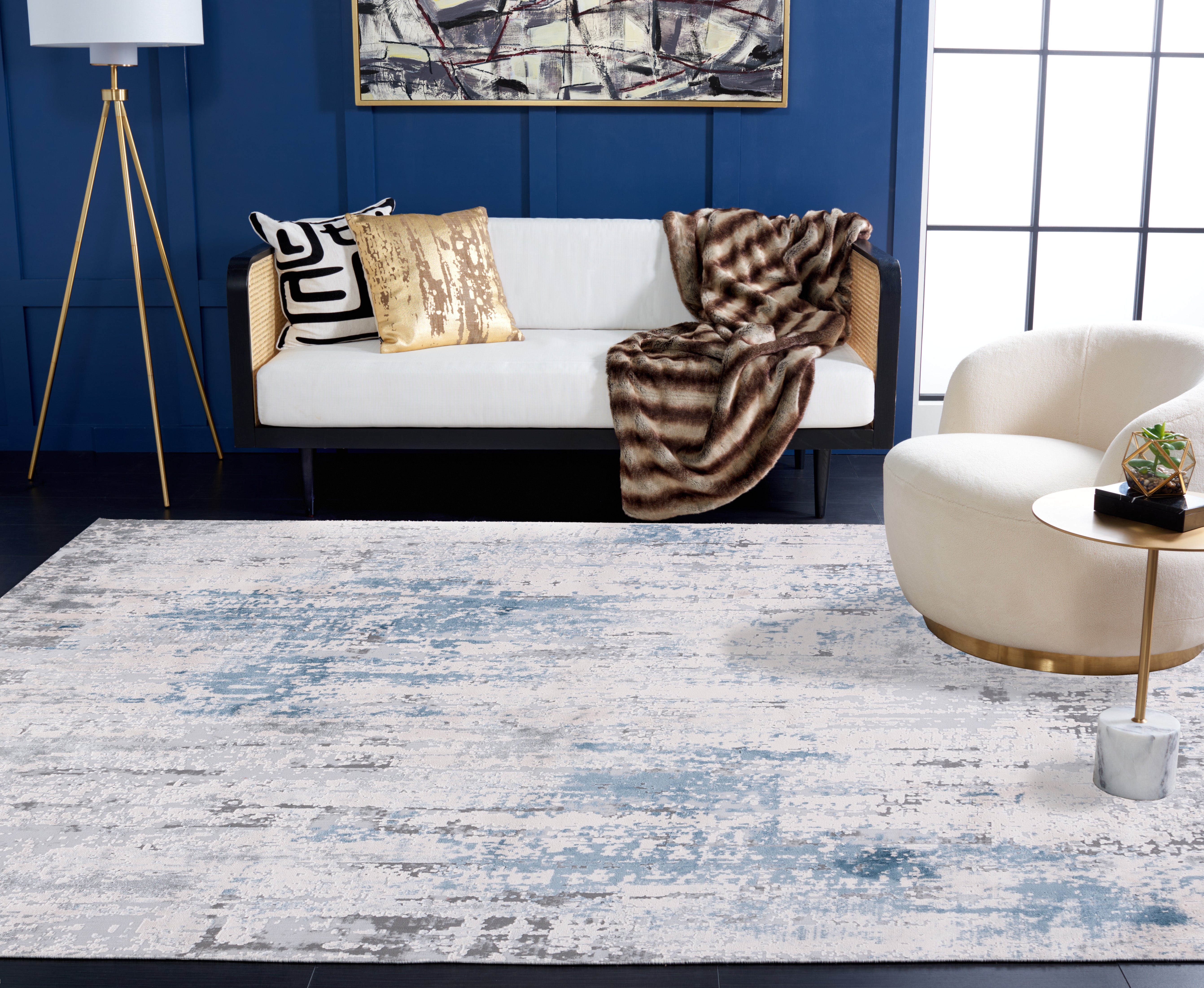 Safavieh Invista 486 Rug, INV486 - Grey / Blue