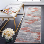 Safavieh Invista 534 Rug, INV534 - Light Grey / Rust