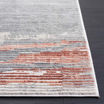 Safavieh Invista 534 Rug, INV534 - Light Grey / Rust