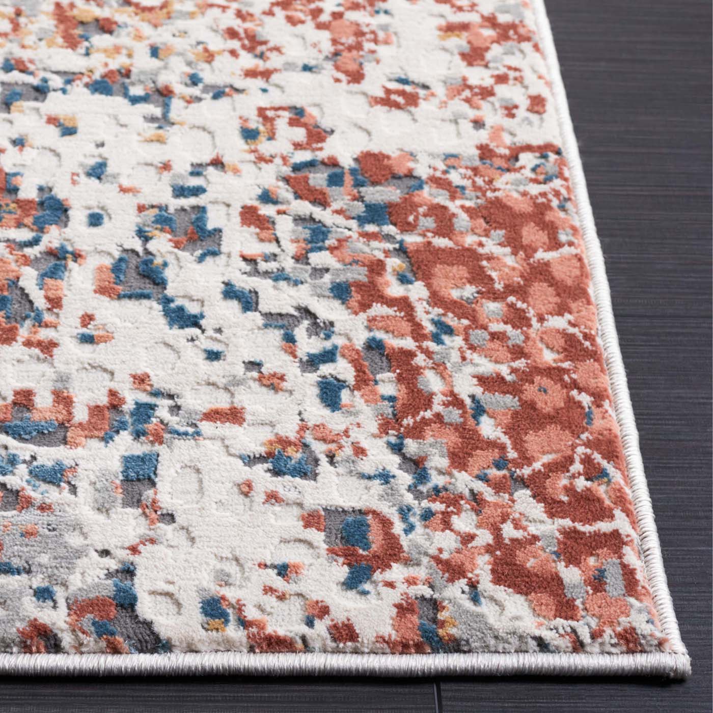 Safavieh Invista 592 Rug, INV592 - Navy / Rust