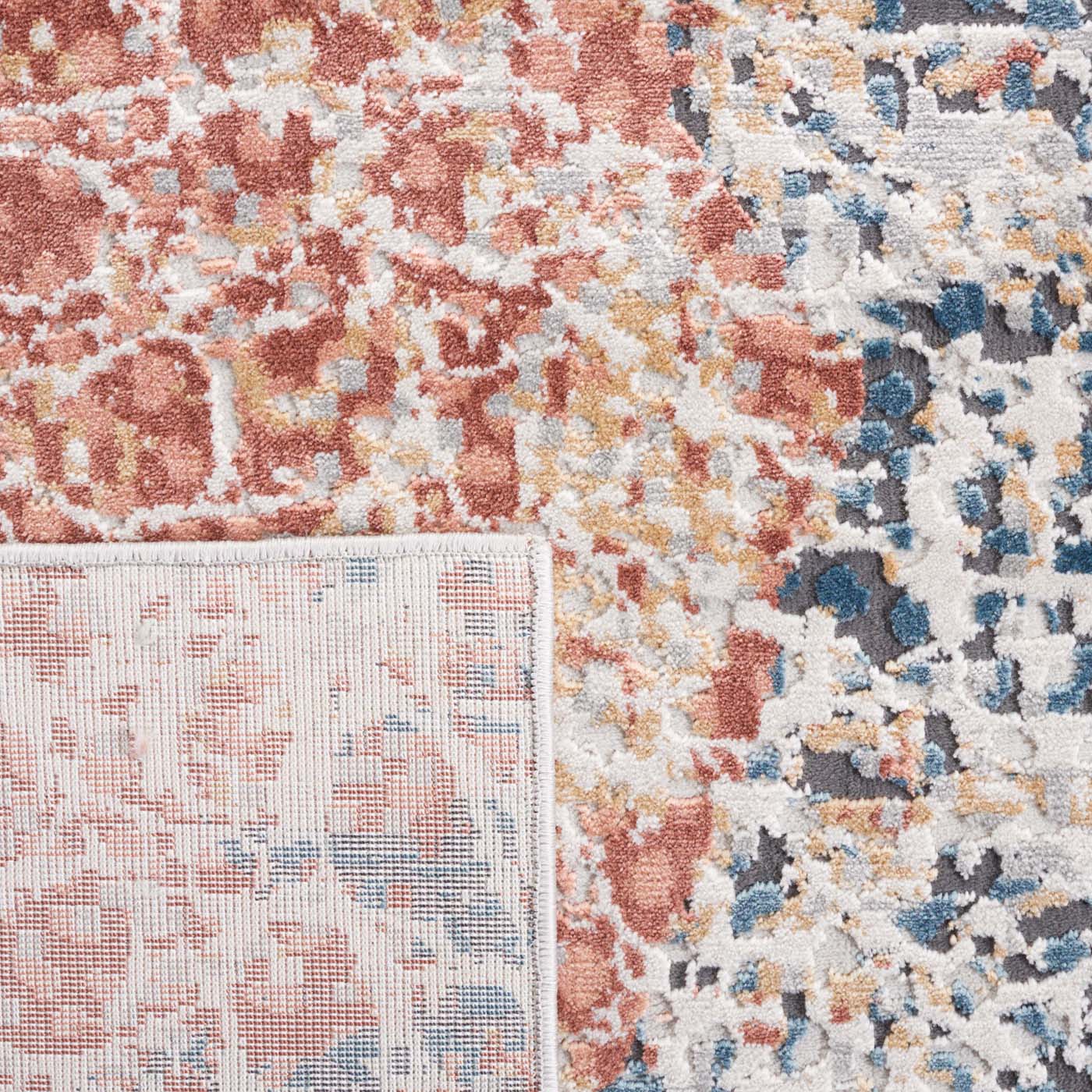 Safavieh Invista 592 Rug, INV592 - Navy / Rust