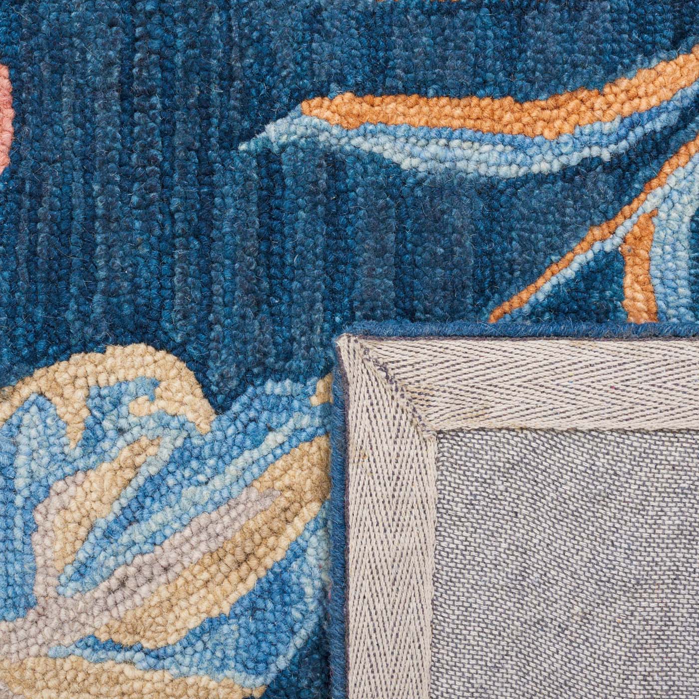 Safavieh Jardin 152 Rug, JAR152 - Blue / Pink