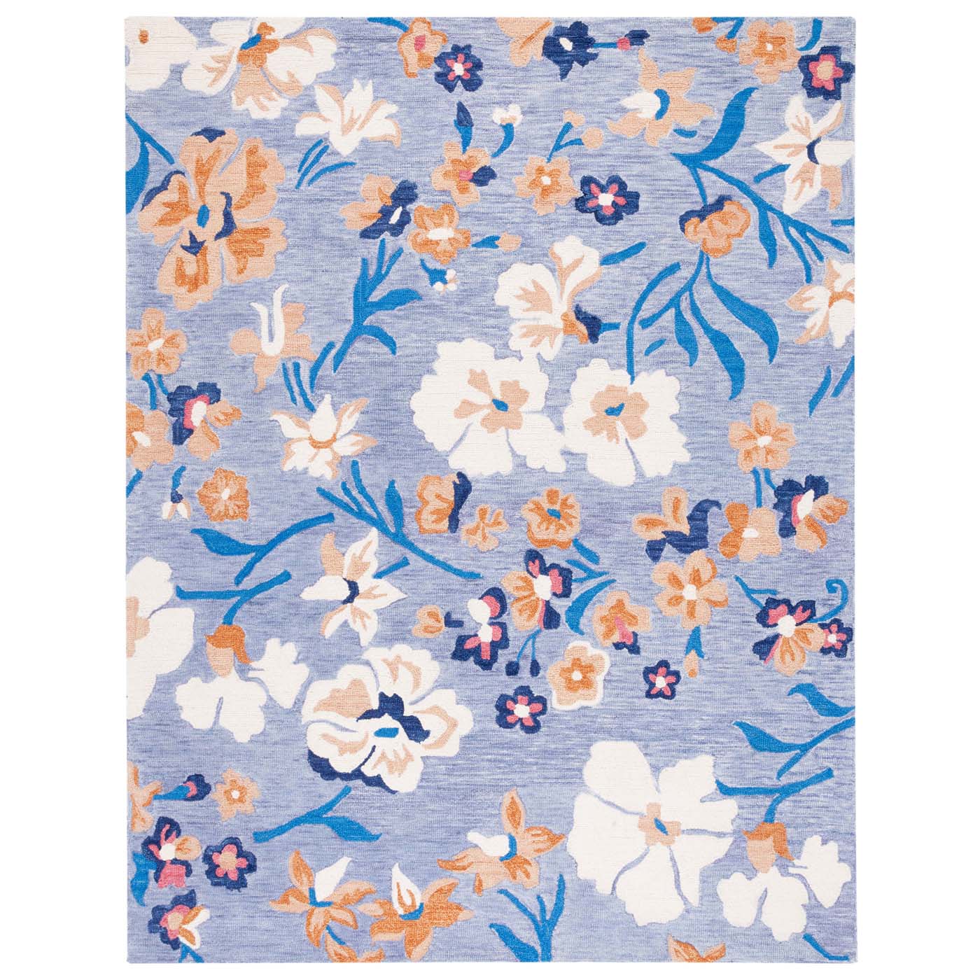 Safavieh Jardin 153 Rug, JAR153 - Blue / Ivory