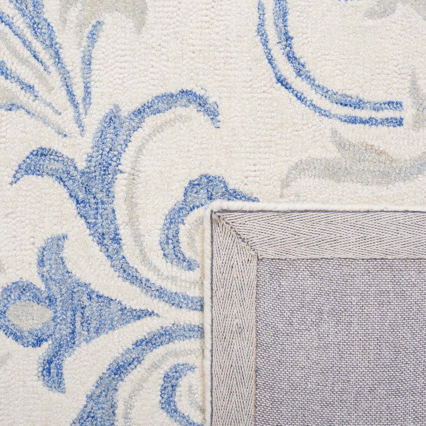 Safavieh Jardin 154 Rug, JAR154 - Ivory / Blue