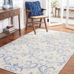 Safavieh Jardin 154 Rug, JAR154 - Ivory / Blue