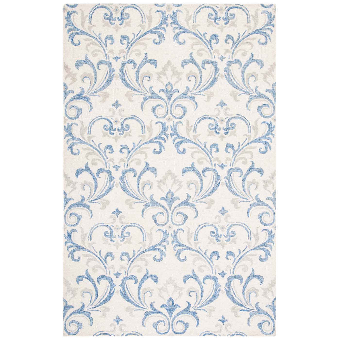 Safavieh Jardin 154 Rug, JAR154 - Ivory / Blue