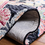 Safavieh Jardin 251 Rug, JAR251 - Charcoal / Red