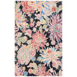 Safavieh Jardin 251 Rug, JAR251 - Charcoal / Red
