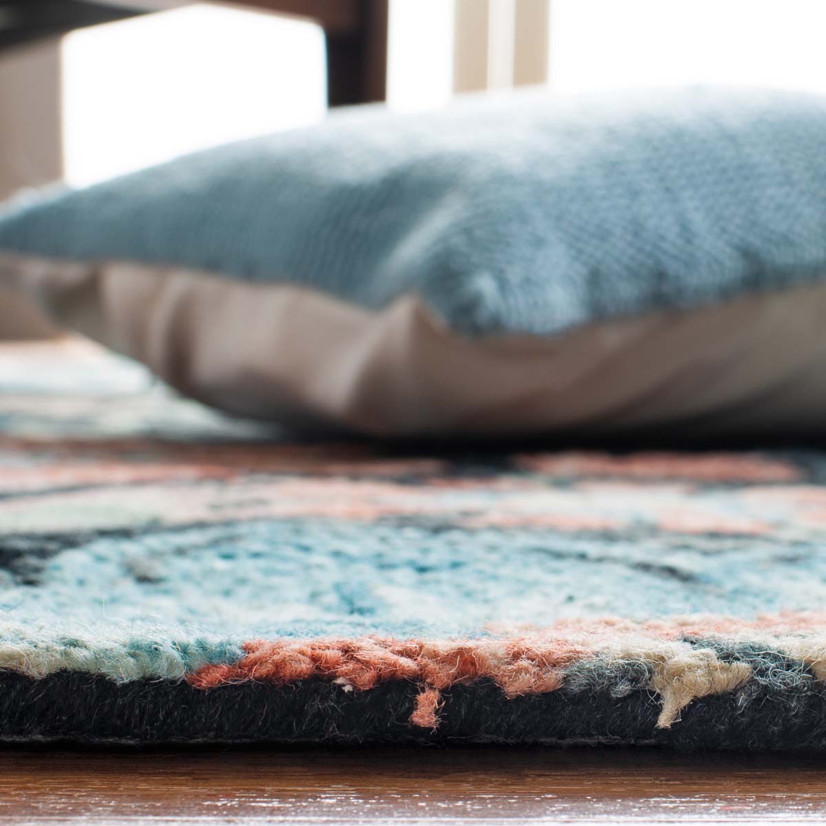 Safavieh Jardin 252 Rug, JAR252 - Charcoal / Blue