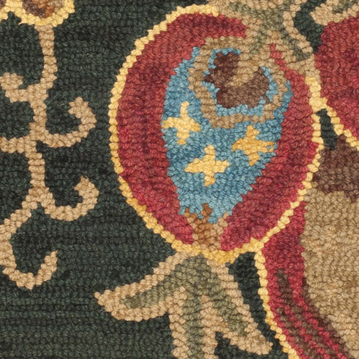 Safavieh Jardin 324 Rug, JAR324 - Black / Multi