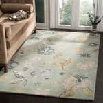 Safavieh Jardin 451 Rug, JAR451 - Light Green / Multi