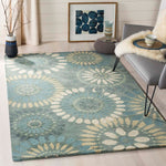 Safavieh Jardin 455 Rug, JAR455 - Grey / Blue