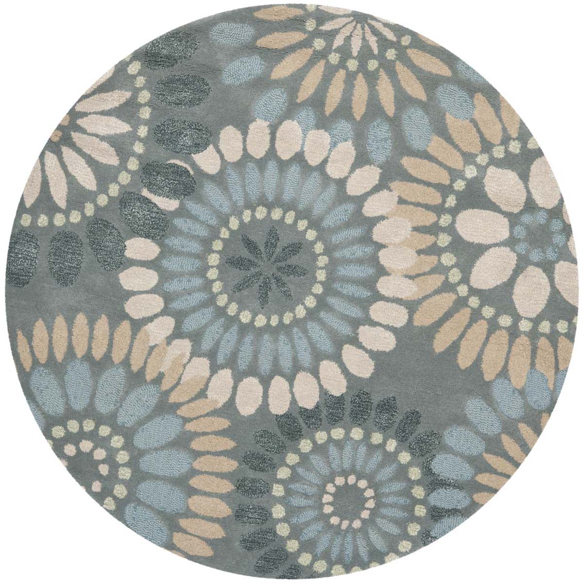 Safavieh Jardin 455 Rug, JAR455 - Grey / Blue