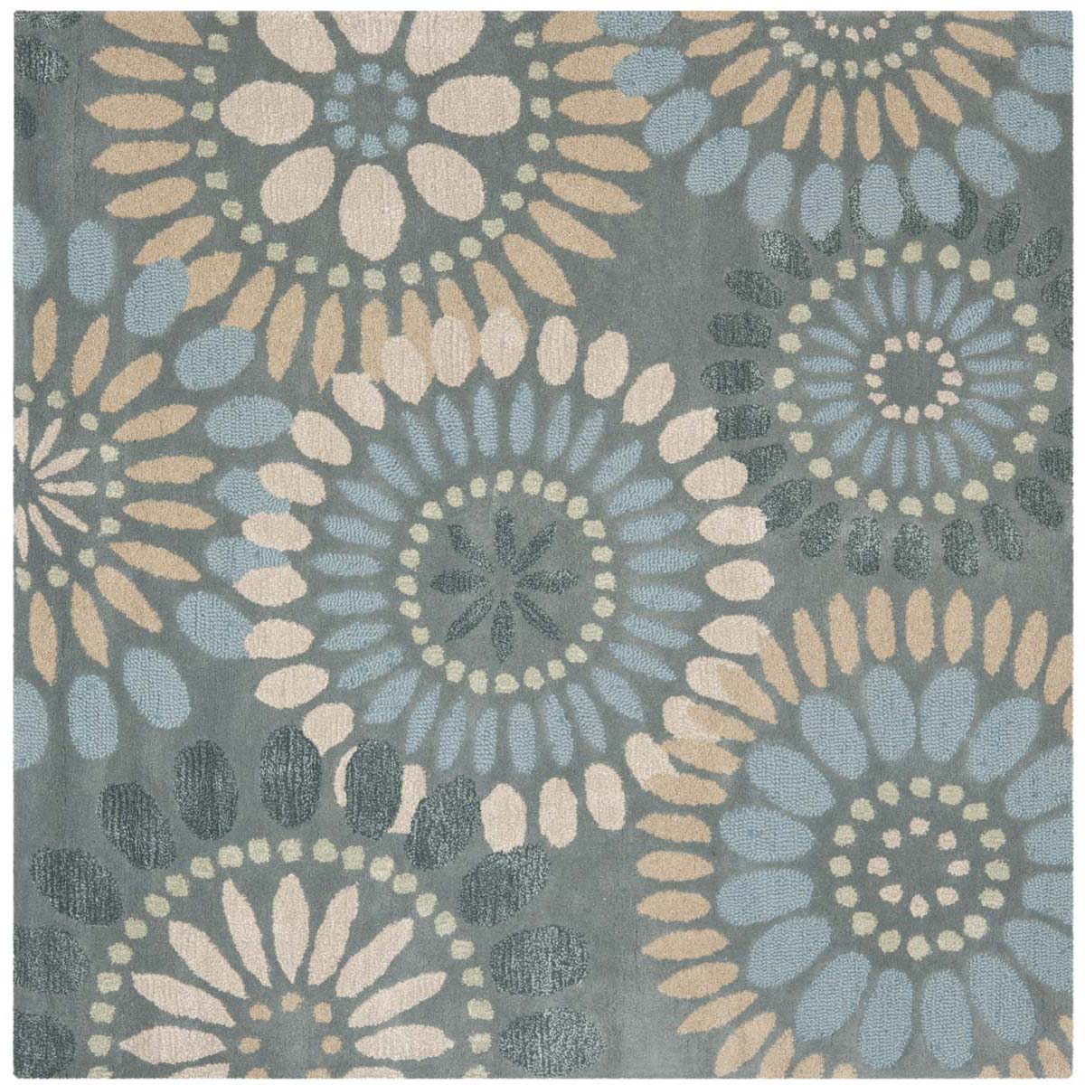 Safavieh Jardin 455 Rug, JAR455 - Grey / Blue
