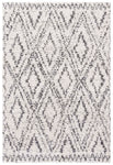 Safavieh Jericho Shag 104 Rug, JER104 - Ivory / Black