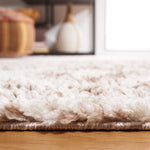 Safavieh Jericho Shag 106 Rug, JER106 - Taupe / Ivory
