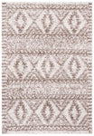Safavieh Jericho Shag 106 Rug, JER106 - Taupe / Ivory