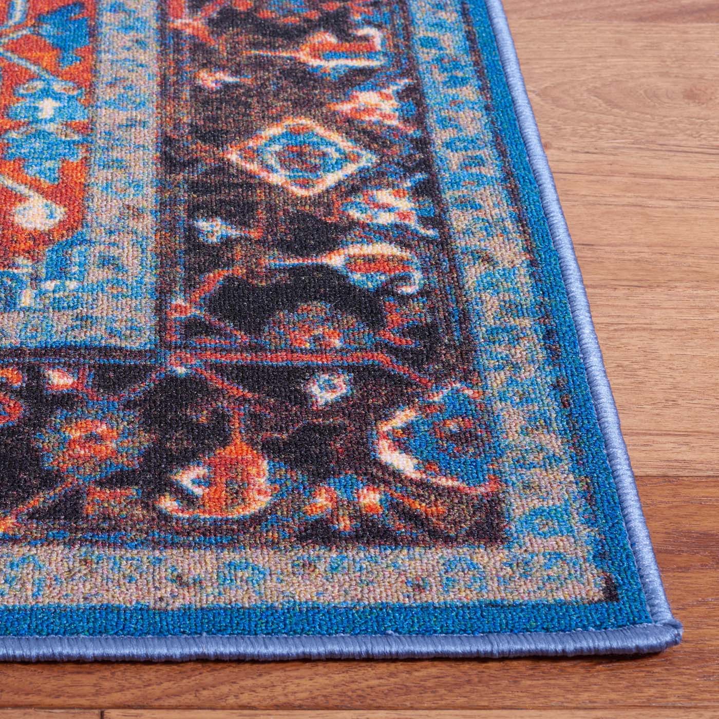 Safavieh Journey 107 Rug, JNY107 - Blue / Red