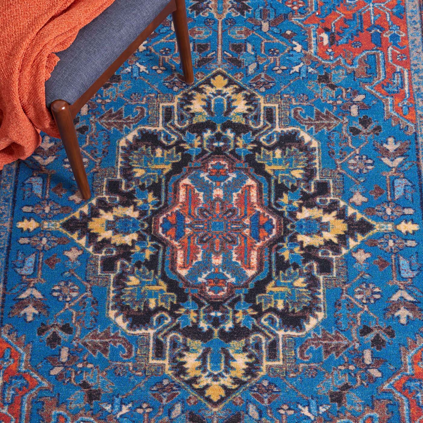 Safavieh Journey 107 Rug, JNY107 - Blue / Red