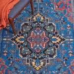 Safavieh Journey 107 Rug, JNY107 - Blue / Red