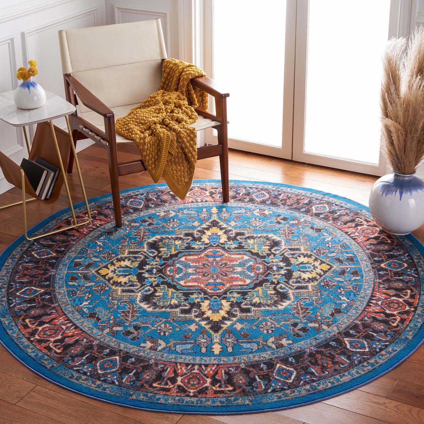 Safavieh Journey 107 Rug, JNY107 - Blue / Red