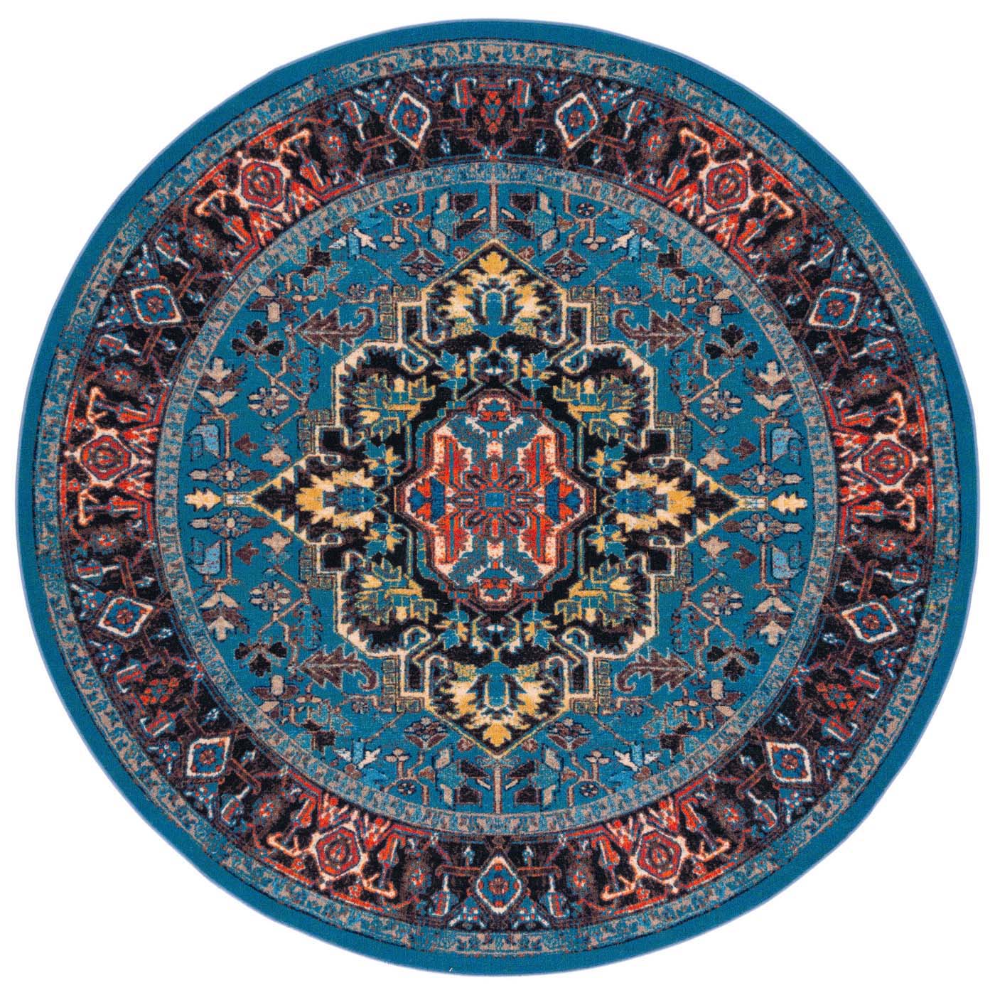 Safavieh Journey 107 Rug, JNY107 - Blue / Red
