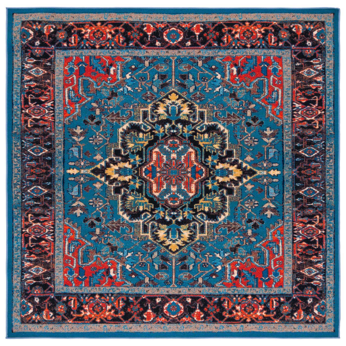 Safavieh Journey 107 Rug, JNY107 - Blue / Red