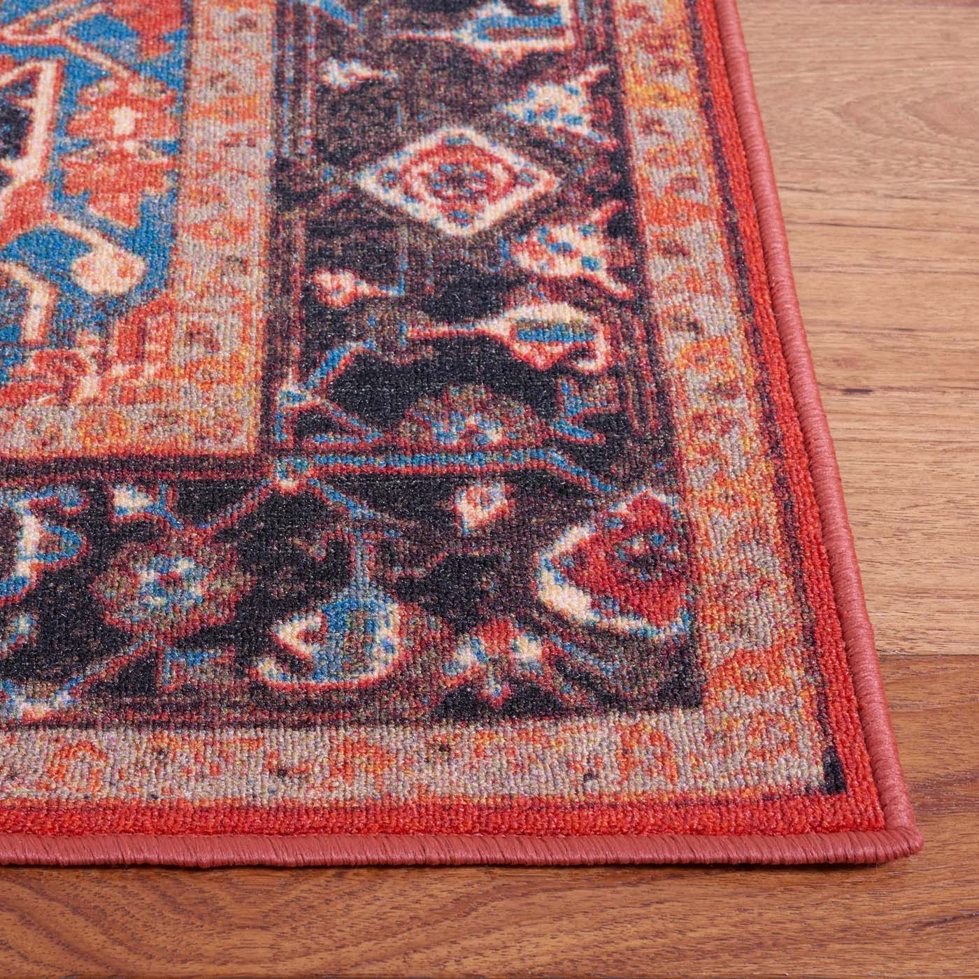 Safavieh Journey 107 Rug, JNY107 - Red / Blue