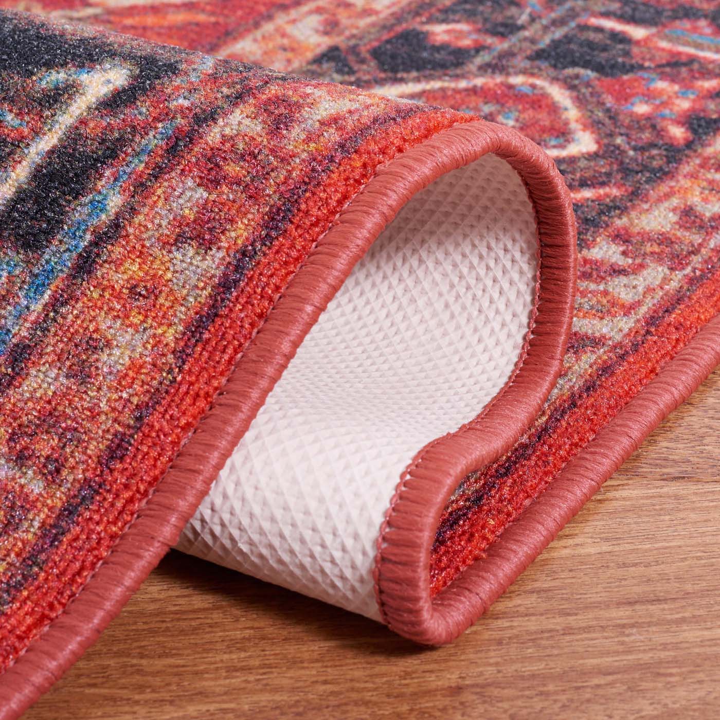 Safavieh Journey 107 Rug, JNY107 - Red / Blue