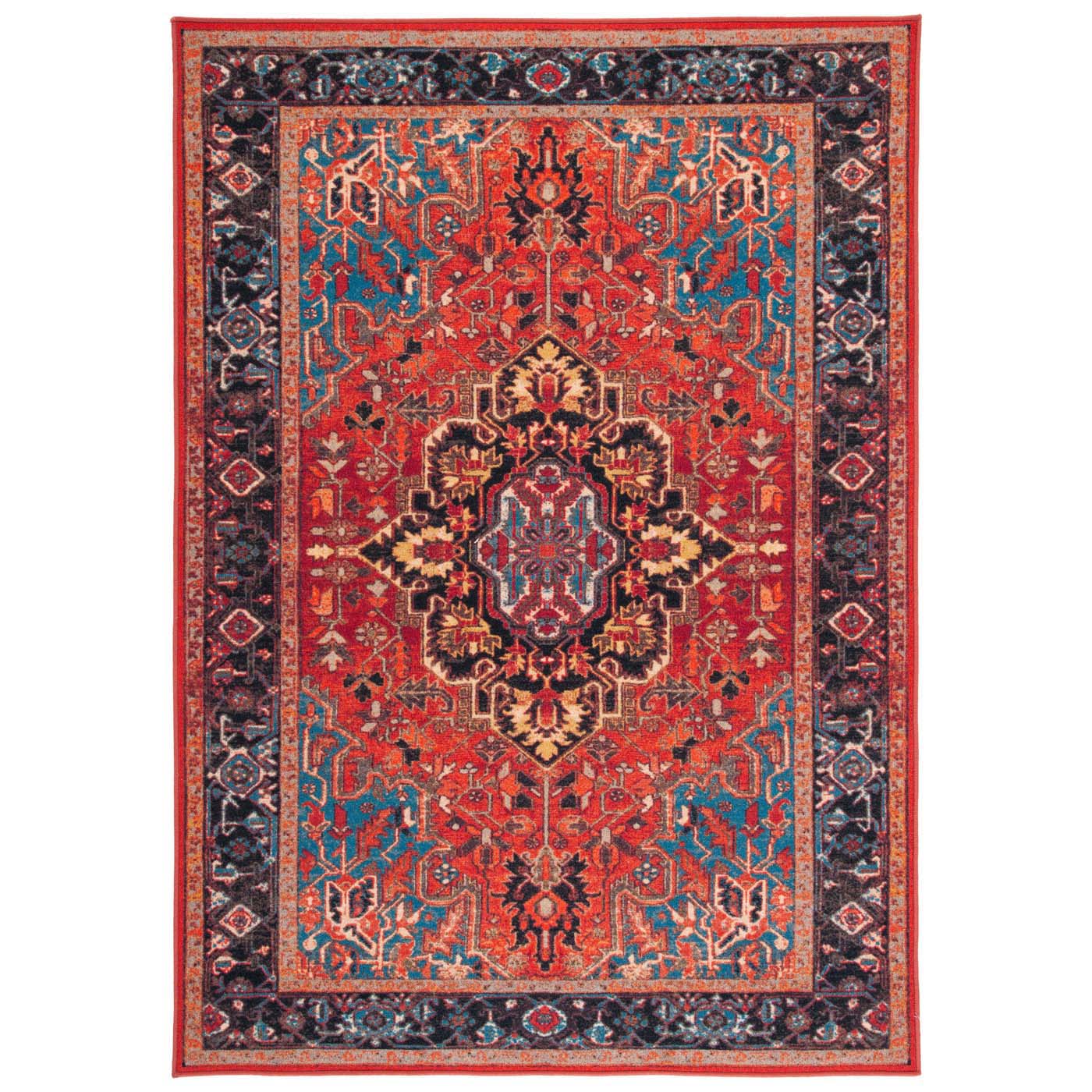 Safavieh Journey 107 Rug, JNY107 - Red / Blue