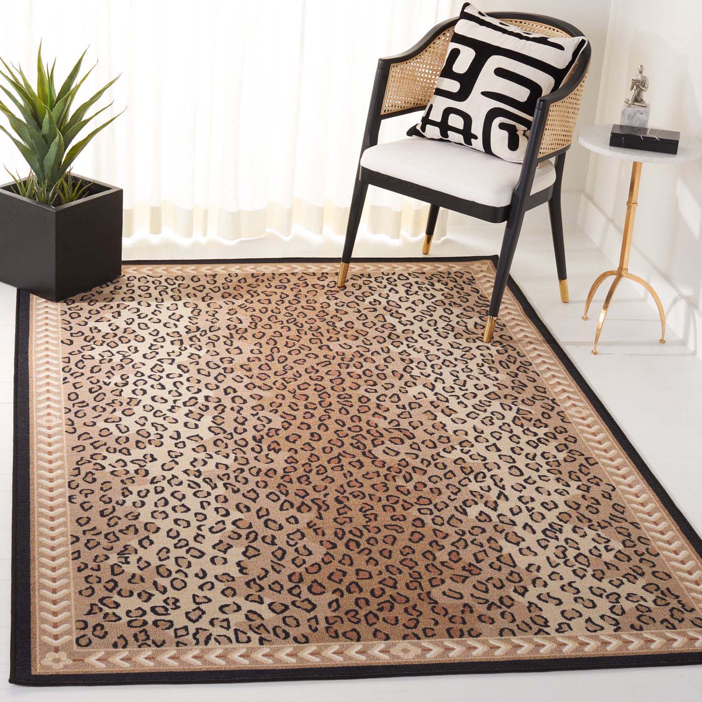 Safavieh Journey 117 Rug, JNY117 - Beige / Black