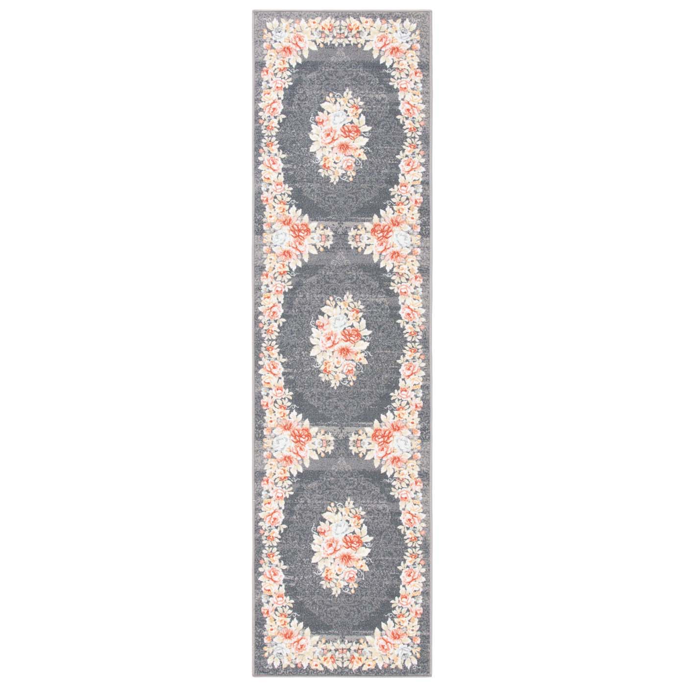 Safavieh Journey 125 Rug, JNY125 - Grey / Pink