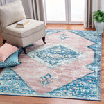 Safavieh Journey 147 Rug, JNY147 - Blue / Pink