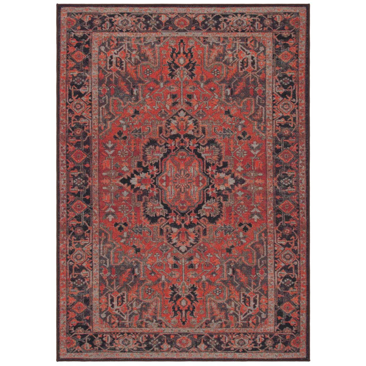 Safavieh Journey 153 Rug, JNY153 - Navy / Red