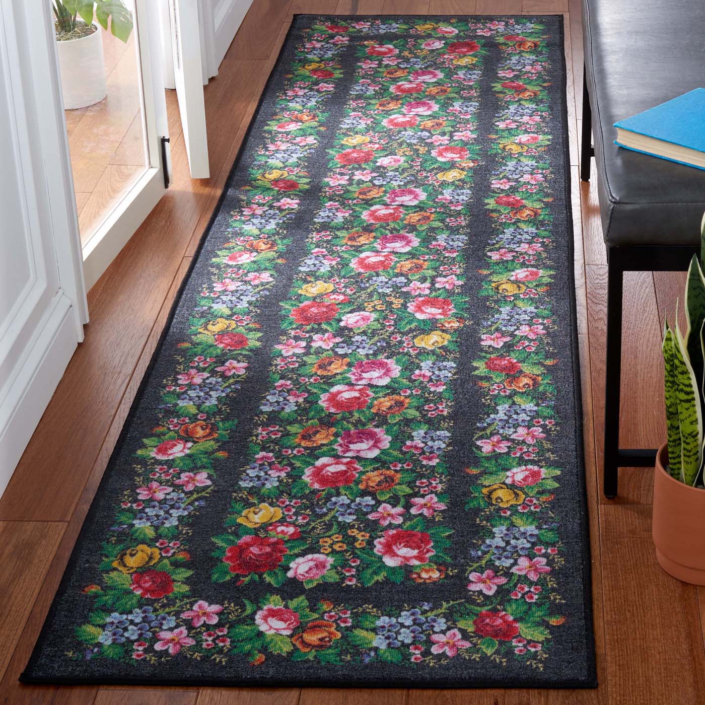 Safavieh Journey 154 Rug, JNY154 - Charcoal / Green
