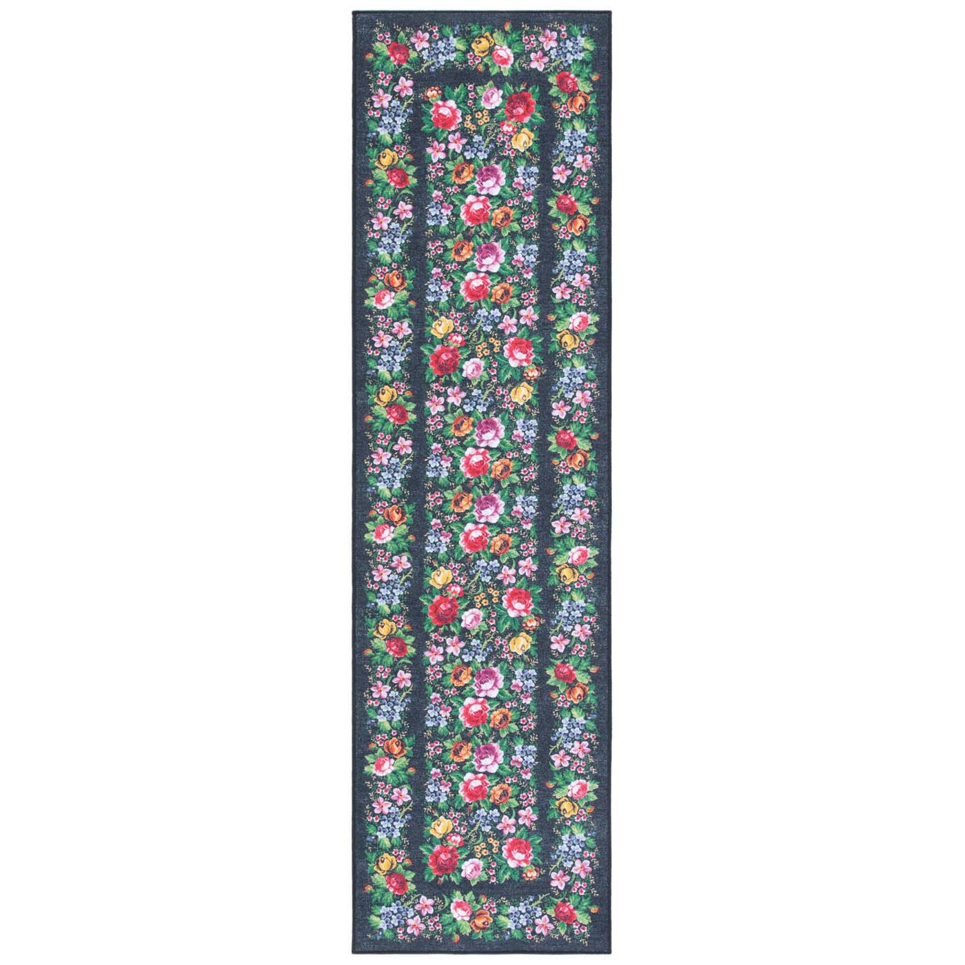 Safavieh Journey 154 Rug, JNY154 - Charcoal / Green