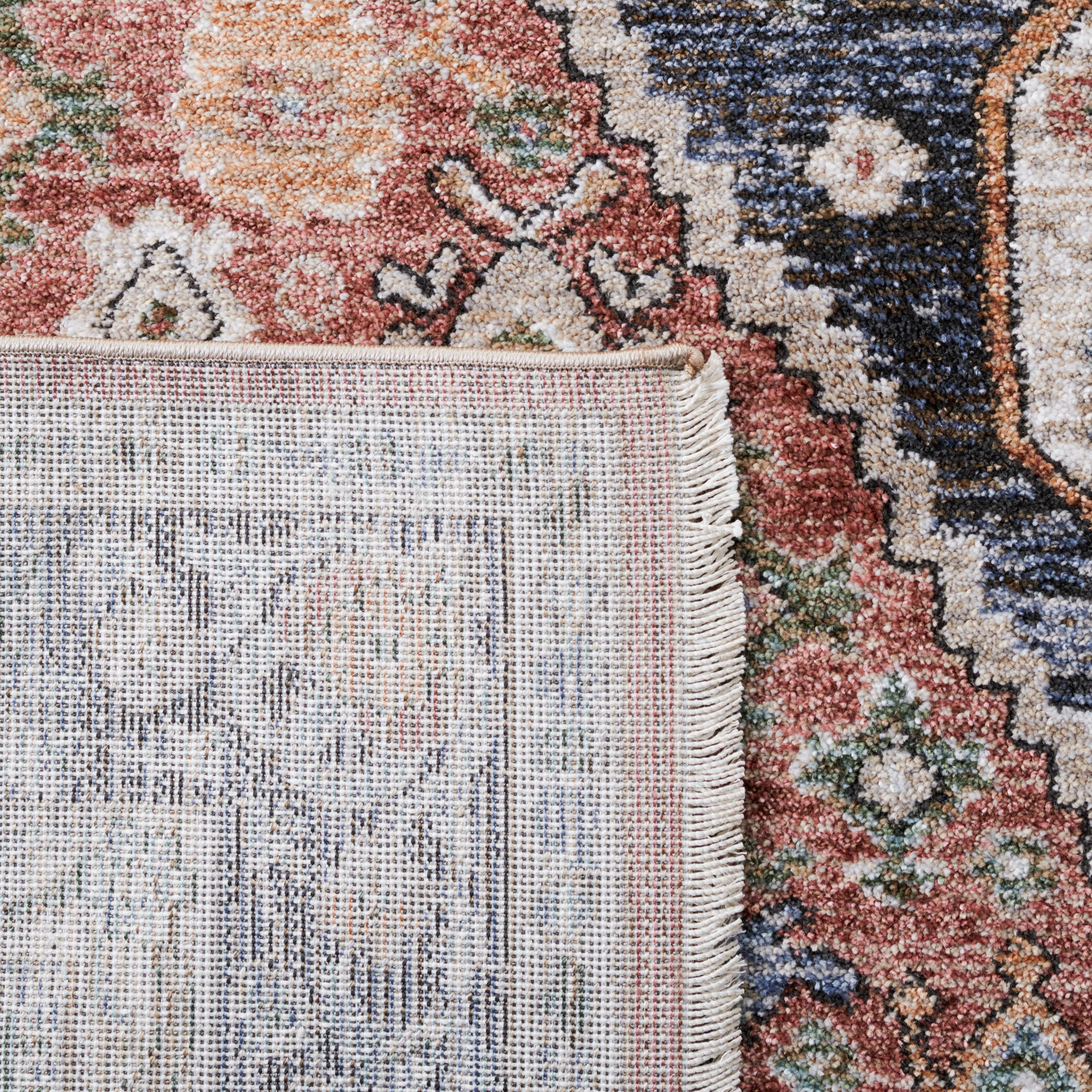 Safavieh Jasmine 329 Rug, JSM329 - Rust / Navy