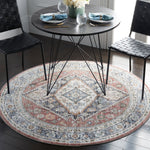 Safavieh Jasmine 329 Rug, JSM329 - Rust / Navy
