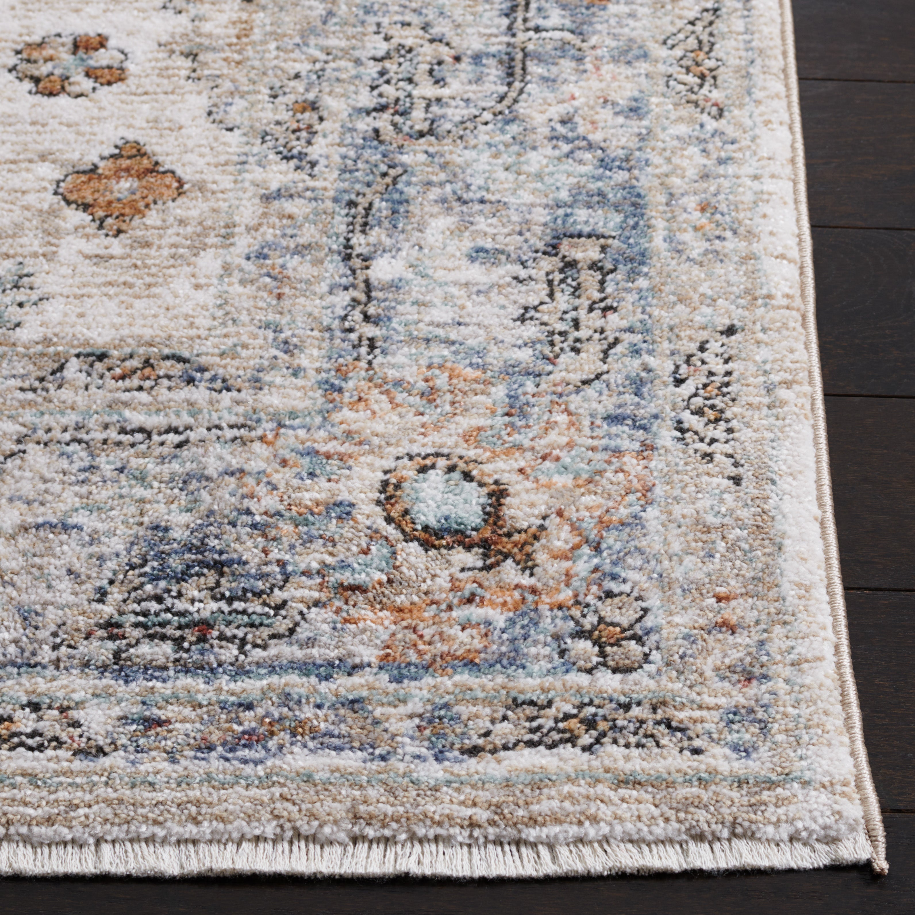 Safavieh Jasmine 343 Rug, JSM343 - Ivory / Blue