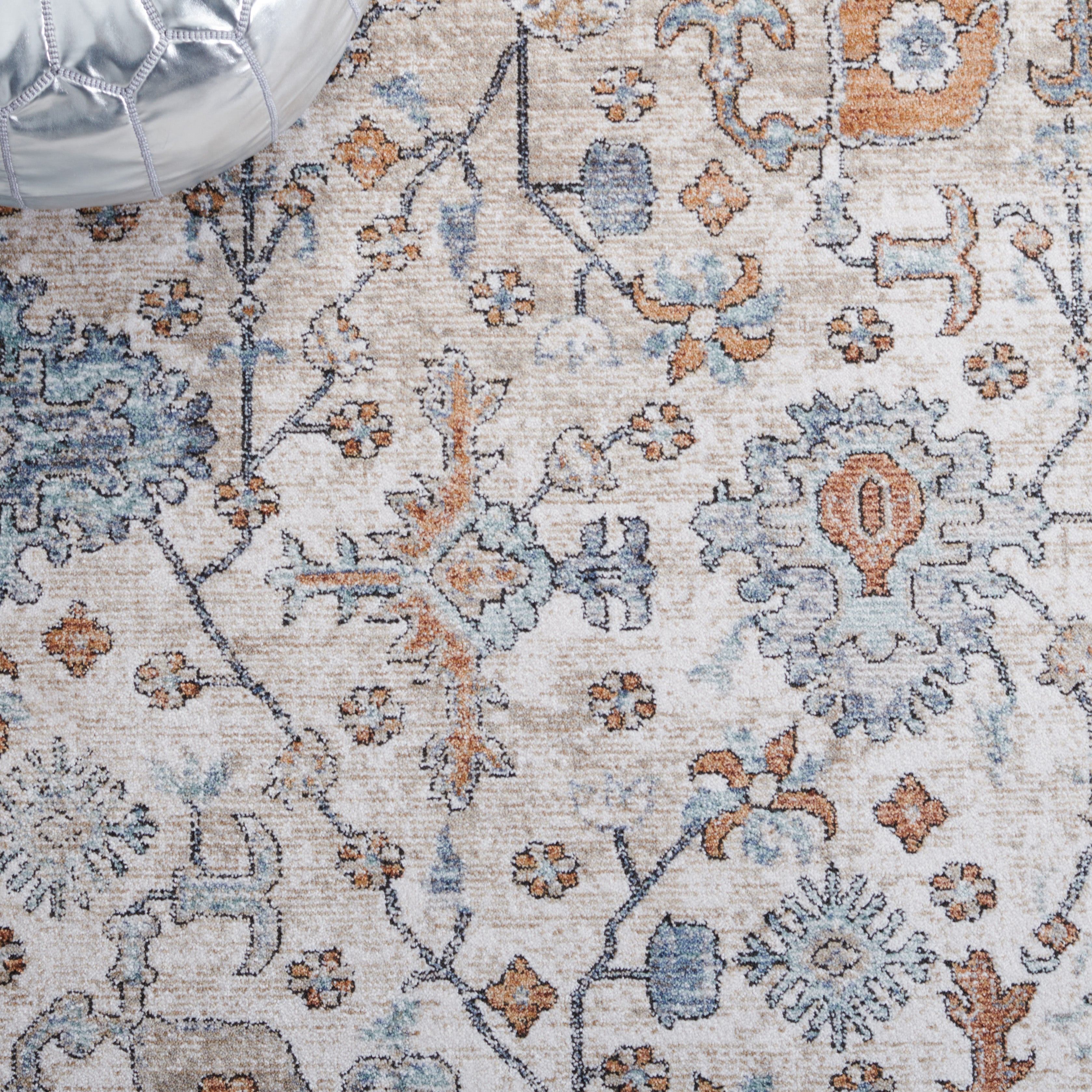 Safavieh Jasmine 343 Rug, JSM343 - Ivory / Blue